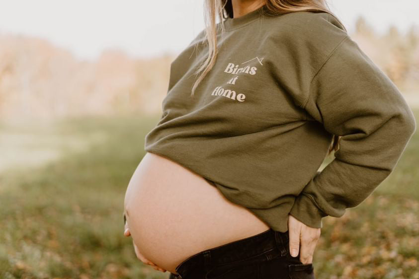 Births at Home Crewneck