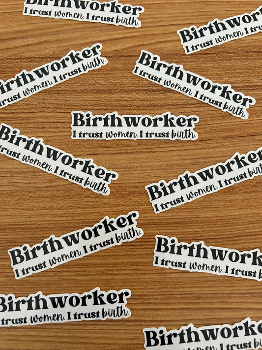 Birthworker Sticker