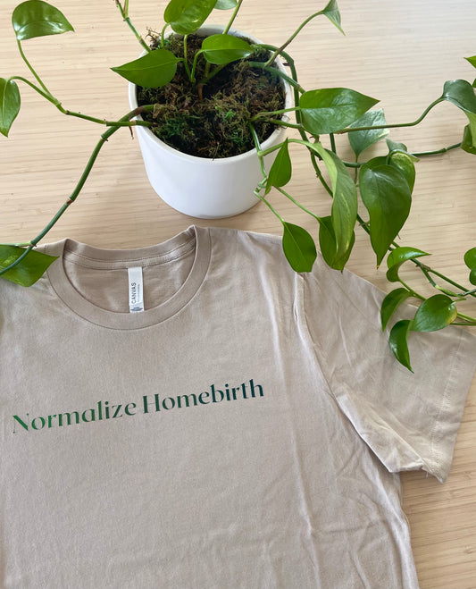 Normalize Homebirth Tee